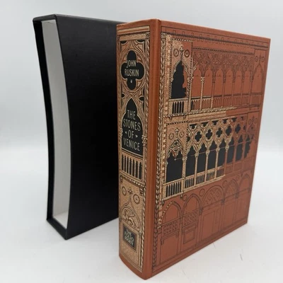 The Stones of Venice John Ruskin Folio Society Hardback Book 2001 1st Edition - Image 1 of 4