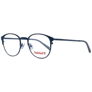 Timberland Eyeglasses TB1677 091 Blue Round Full Rim Metal Frames 49mm - Picture 1 of 3