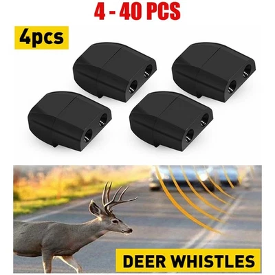 Whistles Animal Deer Warning Whistle Truck Car Motorcycle Safety RVs USA 4-40PCS - Image 1 of 4