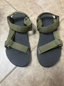 Teva Mens Original Universal Sandal Dark Olive Size  9 Athletic Comfort - Picture 1 of 6