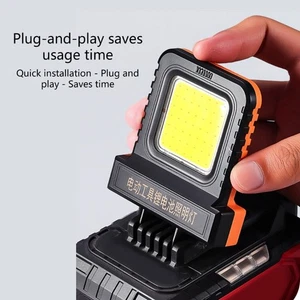 LED Worksites Light For Power Tool Packs Adjustable 21V Electric Tool LED Light - Bild 1 von 12
