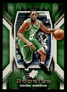 2005-06 SPx #114 Orien Greene Rookie #d/1499! CELTICS - Imagen 1 de 2