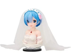 RARO Re Zero Ichiban Kuji Sueño Mayo 2022 Rem Arte Escala Figura Boda ver. EXPRESS - Imagen 1 de 6
