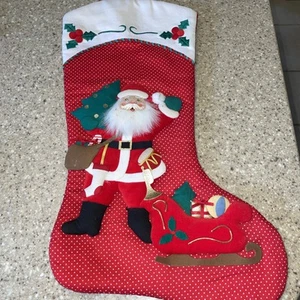 Annalee wie 18" Santa Weihnachtsstrumpf NEU - Bild 1 von 3