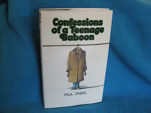 CONFESSIONS of a TEENAGE BABOON ~ Paul Zindel. SCARCE 1st UK 1978 HbDj in MELB - Picture 1 of 1