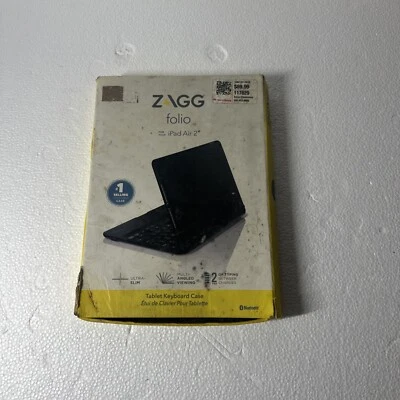 Zagg Messenger Folio Tablet Keyboard Case For Apple iPad Air 2 - Image 1 of 4