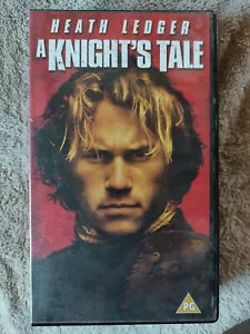 A KNIGHT'S TALE (2001) VHS Heath Ledger Video Tape Pal COLUMBIA TRISTAR GC 🌀🌀 - Picture 1 of 3