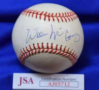 Willie McCovey JSA COA Autograph National League Signed Baseball ONL - Image 1 of 2