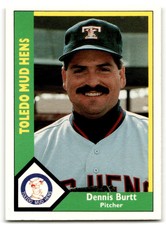 1990 CMC Toledo Mud Hens Dennis Burtt Toledo Mud Hens #3