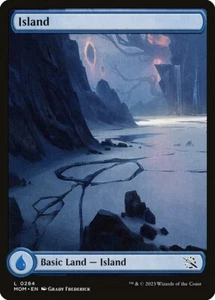 20x FOIL Island #284 - MOM March of Machine - MTG Magic FULL ART Land NM - Bild 1 von 1