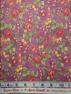 Devon Rose April Cornell Moda Fabrics #35070 1.25yds Cotton Sew Quilt Craft - Picture 1 of 3