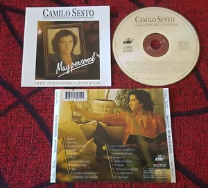 CAMILO SESTO ** Muy Personal: Mis Grandes Exitos ** VERY SCARCE 1993 Spain CD - Picture 1 of 1