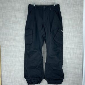 Burton Dry Ride snowboard pants Mens Size M black 2706