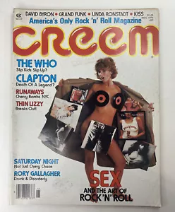Creem Magazine November 1976 The Who Clapton Runaways Thin Lizzy KISS Grand Funk - Bild 1 von 4