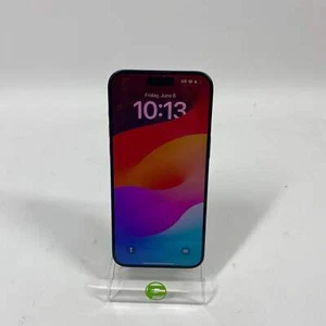 Unlocked Apple iPhone 15 Pro Max 256GB BLACK MU663LL/A - Photo 1 sur 8