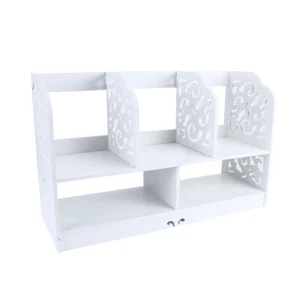 2 Tiers DIY Shelving CD Book Storage Box Unit Display Bookcase Shelf Home 176. - Picture 1 of 11