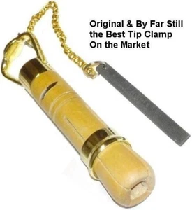 Boxwood Cue Tip Clamp. The original and still the best available - Picture 1 of 5