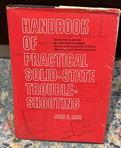 1971 Handbook of Practical Solid-State Troubleshooting by John D. Lenk HCDJ - Picture 1 of 3