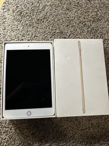 DAMAGED Apple iPad mini 4 A1538 128 GB, 7.9 in - Gold (READ DESC) - Afbeelding 1 van 4