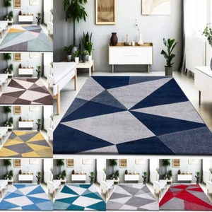 Modern Large Area Rugs Living Room Bedroom Carpet Non Slip Hallway Runner Rugs - Picture 1 of 19