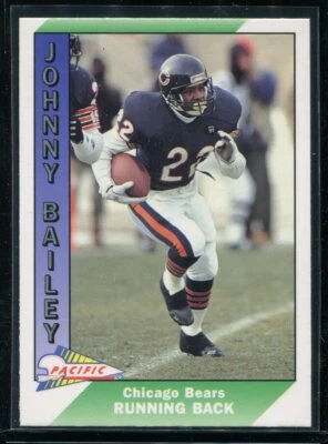 1992 Pacific Football Johnny Bailey #40 Chicago Bears - Image 1 of 2