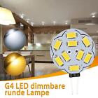 G4 LED 2 Watt 12V Dimmable Warm White Cold White 120° Bulb round Lamp, T4R9