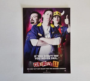 Envío gratuito el mismo día CLERKS II no intentes nunca fallar imán de 2,5 x 3,5 pulgadas - Imagen 1 de 1