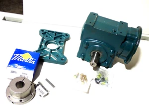 BALDOR 23Q10LR14 TIGEAR SPEED REDUCER 10:1 RATIO NEW - Picture 1 of 5