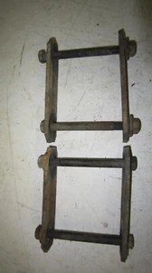 Front Leaf Spring Shackles for 73-87,  Chevy GMC trucks 4wd #3 - Picture 1 of 5
