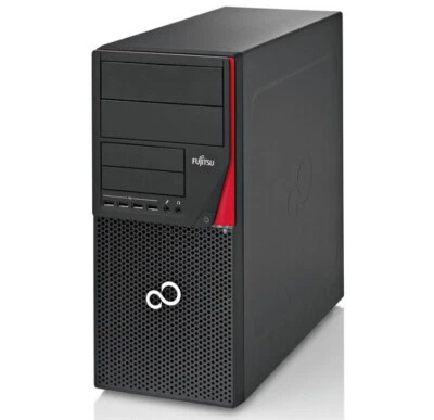 Fujitsu ESPRIMO P720 Intel Core i3 leise Miditower DVD Office PC USB 3.0 SSD - Bild 1 von 4