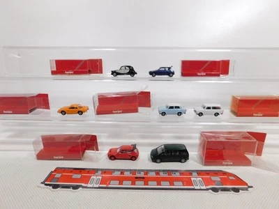 7X Herpa H0 1:87 Pkw Peugeot Renault Alpine Citroen Trabant Mint Box #DP384-0,5 - Immagine 1 di 4