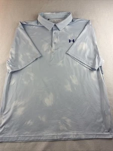 Under Armour The Playoff Polo Kurzarm Poloshirt Blau Herren Gr. XXL - Bild 1 von 9