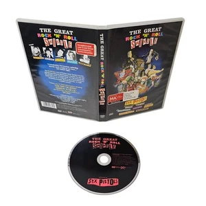 Sex Pistols The Great Rock 'N' Roll Swindle DVD 1980 PAL R4 Music Documentary - Picture 1 of 9