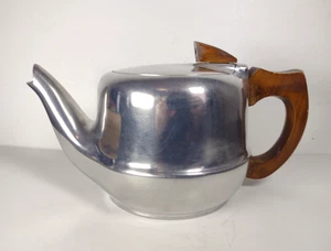 Vintage Newmaid Tableware Picquot Ware Magnailium Teapot 1950's - Picture 1 of 10