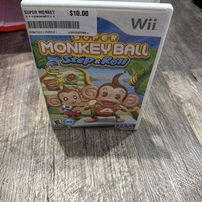 Super Monkey Ball: Step & Roll (Nintendo Wii, 2010) Complete and Tested - Image 1 of 3