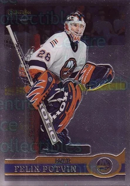 1999-00 O-Pee-Chee Chrome #136 Felix Potvin - Image 1 of 1