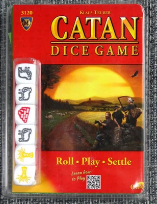 Settlers of CATAN Dice Game #3120 Travel Klaus Teuber Mayfair Games New - Image 1 of 3