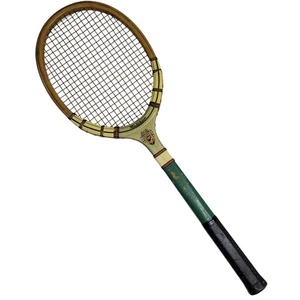Vintage Wright & Ditson Trophy Tennisschläger Holzrahmen Sammlerstück - Bild 1 von 8