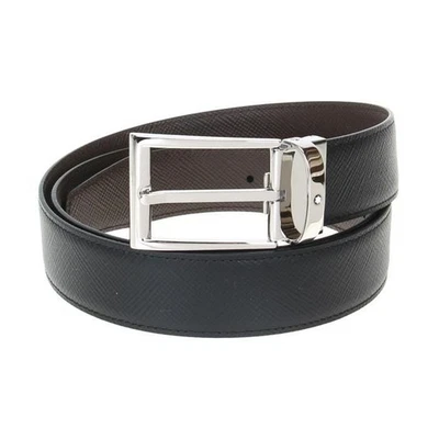 Montblanc Reversible Classic Men's Belt stamp: MB118436 53478195 - Image 1 of 4