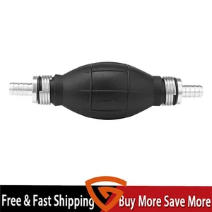 3/8'' Hand Primer Bulb for Marine Boat Accessories Black Bulb Type Rubber Fuel - Picture 1 of 12