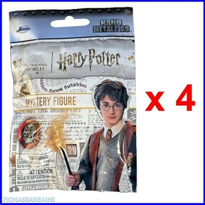 Jada Harry Potter Mystery Nano Metalfigs Blind Bag Pack Of 4 * NEW & SEALED * - Picture 1 of 2