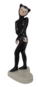 Royal Copenhagen Vintage Dressed Up Kinder schwarze Katze Nr. 048 6" Figur Retired - Bild 1 von 7