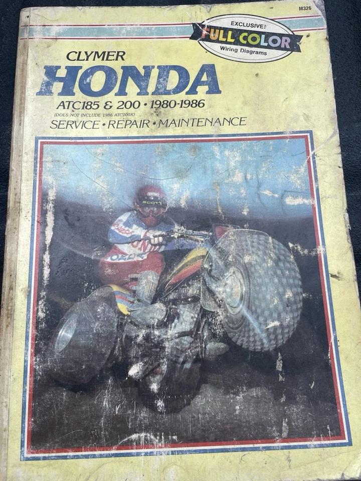 Clymer Honda Atc 185 y 200, 1980-1986: servicio, reparación, mantenimiento Foto 1 de 1