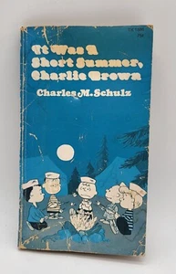 Vintage Book It Was A Short Summer Charlie Brown First Printing Paperback 1971 - Imagen 1 de 6