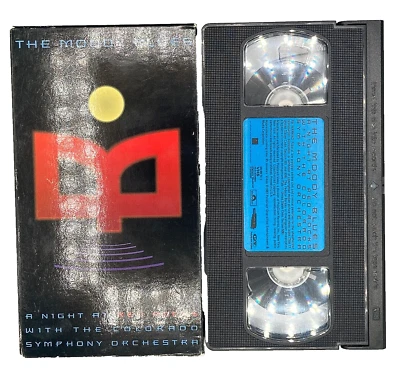 Moody Blues @ Red Rocks w/Colorado Symphony Orchestra (1992), VHS Movie (1993) - Image 1 of 4