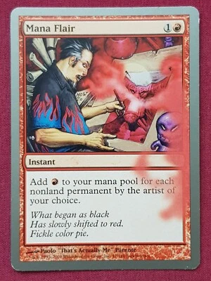 Magic The Gathering UNHINGED MANA FLAIR red card MTG - Image 1 of 2