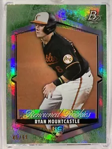 /99 Ryan Mountcastle /1B Orioles | BP Renowned Rookies Green Icey Parallel RR-13 - Bild 1 von 12