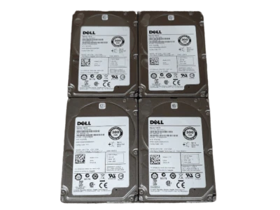 LOTE DE 4 unidades de disco duro Dell PGHJG 300GB SAS 6Gb/s 2.5" ST300MM0006 Foto 1 de 2