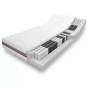 Taschenfederkernmatratze Sleezzz® Premium T23 160x200 cm H2/H3 Höhe 23cm 7 Zonen - Bild 1 von 10