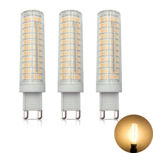 3pcs G9 136-2835 Warm white LED Bulb Ceramic Corn Light Chandelier Candle Lamp - Picture 1 of 9